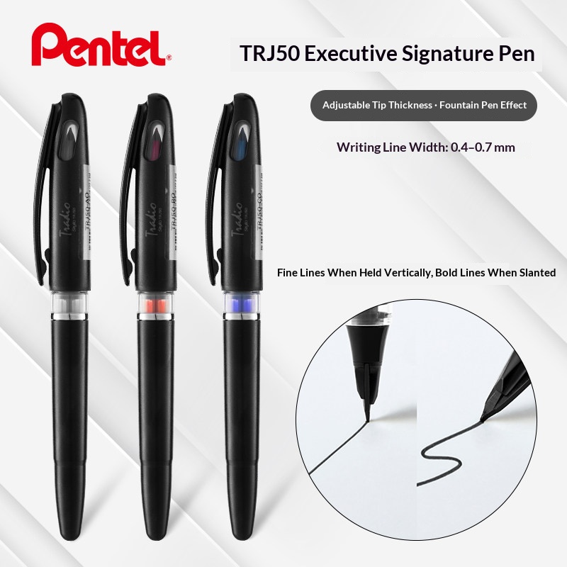 Япония, Pentel, TRJ50, Tradio  – обзор и цена Pentel Pen Sign Pen
